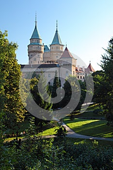 Bojnický zámek a park