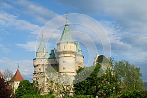 Bojnice Castle in Slovakia