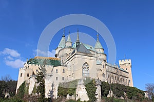 Bojnice Castle in Slovakia