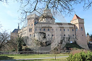 Bojnice Castle in Slovakia