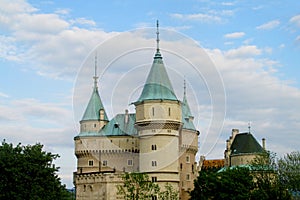 Bojnice Castle view