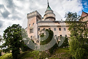 Bojnice středověký zámek, dědictví UNESCO na Slovensku