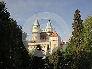 Bojnice romantic castle, Slovakia