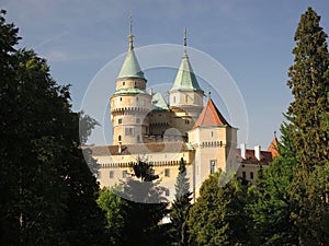 Romantický zámek Bojnice, Slovensko