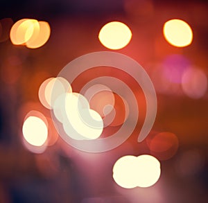 Bokeh abstract background. Holiday night