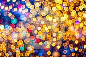 Bokeh background. Element of design