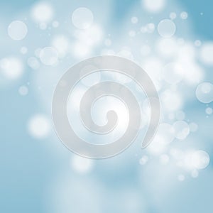 Bokeh background, light blue soft bokeh background