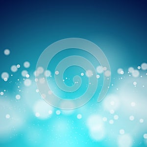 Bokeh background, light blue soft bokeh background