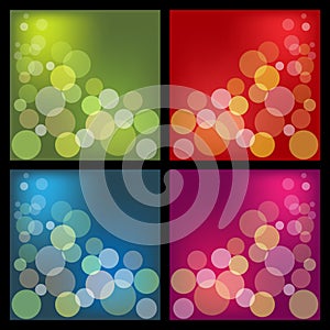 Bokeh backgrounds