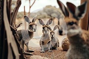 Bokeh captures zoo\'s hyper-detailed marsupials in Unreal Engine 5 photo