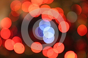 Bokeh Christmas Lights background