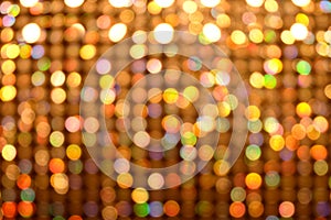 Bokeh colorful lights abstract blur background