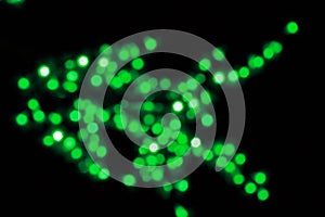 Bokeh light background.