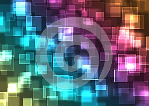 Bokeh lights pattern