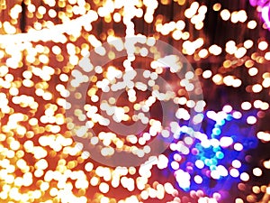 Bokeh lights pattern texture background