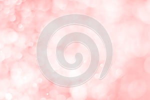 Bokeh pink blur abstract background. For designing seasons and holidays