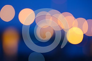 Bokeo from the beautiful light