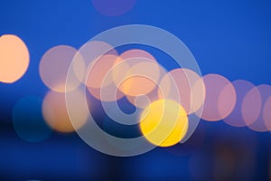 Bokeo from the beautiful light