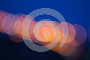 Bokeo from the beautiful light