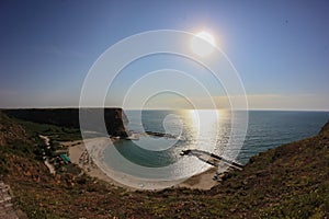 Bolata beach, near cape Kaliakra ,Bulgaria