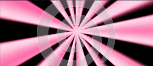 Pink Radiant Radial Burst with Vibrant Expanding Abstract Light