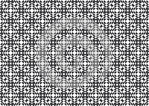 Bold Black and White Geometric Diamond Pattern Background