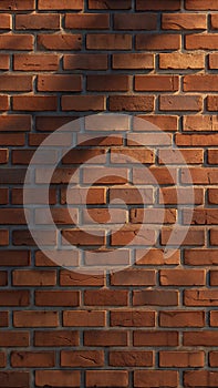 Bold Brick Wall Texture with Depth and Shadows