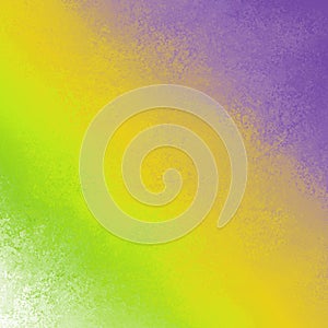 Bold bright diagonal color streaks on abstract background design in colorful lime green yellow purple and white sponged lines
