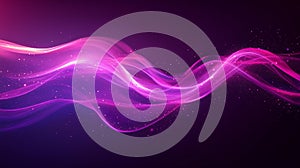 A bold and captivating digital-themed purple wallpaper with striking glowing circuit highlights. Generative AI photo