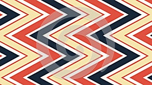 Bold chevron pattern vector: abstract zig-zag lines for dynamic backgrounds and modern textiles, vector design Generative AI