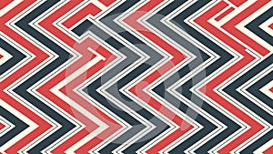 Bold Chevron Zigzag Pattern Abstract Vector Background, vector design Generative AI