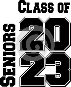 Bold Class of 2023 Stacked Logo
