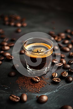 A bold coffee blend with dark chocolate notes, spicy undertones, and an unsweetened finish captivates the senses