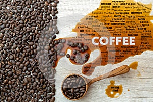 COFFEE word Cloud