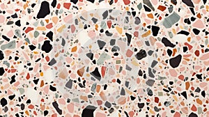 Bold And Colorful Terrazzo Tiles With Speckles - Modern Design Strategy photo