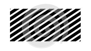 Bold Diagonal Black Striped Background Pattern Vector, vector design Generative AI