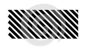 Bold Diagonal Stripe: Classic Graphic Pattern, vector design Generative AI