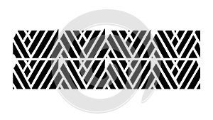 Bold Geometric Chevron Diagonal Pattern, vector design Generative AI