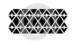 Bold Geometric Diamond Pattern for Modern Abstract Design, vector design Generative AI