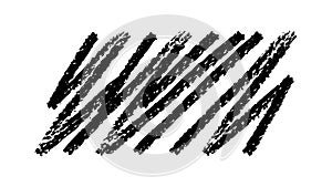 Bold Hand Drawn Textured Scribble Lines Abstract Vector, vector design Generative AI