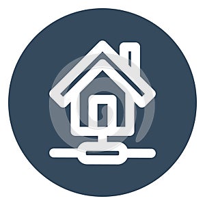 Bold Outline vector icon which can be easily modified do edit