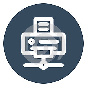 Bold Outline vector icon which can be easily modified do edit