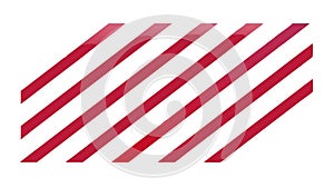 Bold Red Diagonal Stripes Pattern, vector design Generative AI