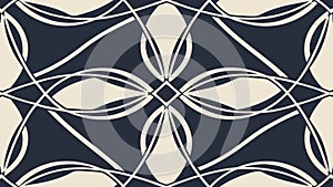Abstract Geometric Cross Pattern: Modern Interlocking Design, vector design Generative AI