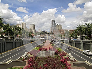 Bolivar Avenue,Avenida Bolivar,Caracas,Venezuela