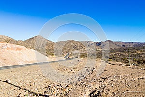 Bolivian road to Tupiza,Bolivia