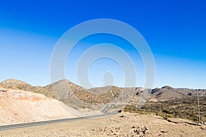 Bolivian road to Tupiza,Bolivia