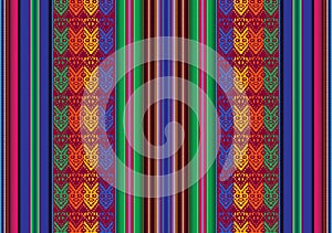 Bolivian seamless pattern photo