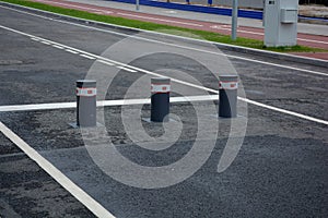 Bollards for limiting movement