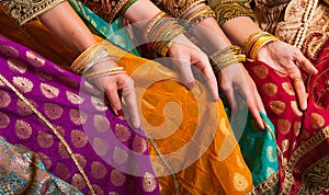 Bollywood dancers dress photo